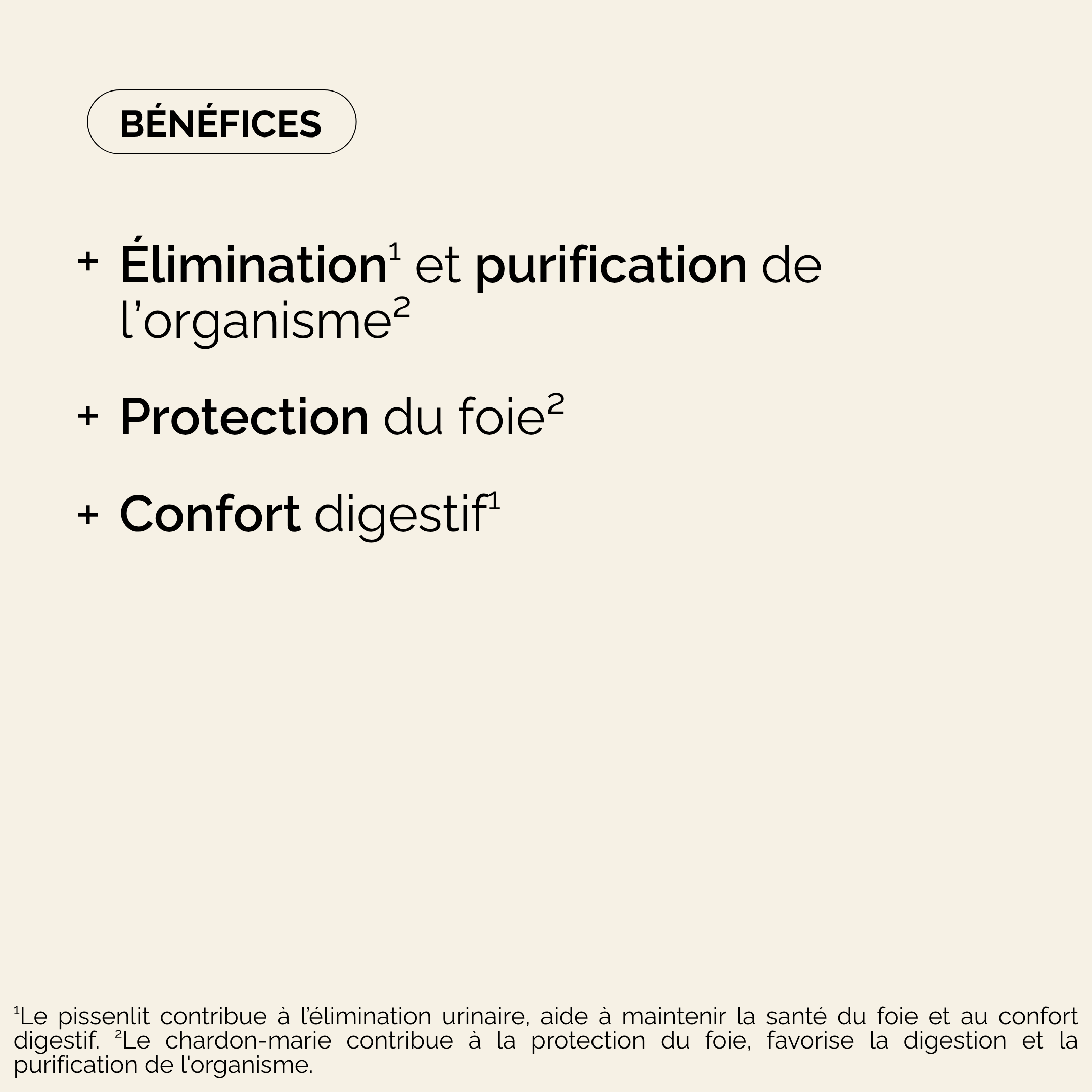 Bénéfices Détox