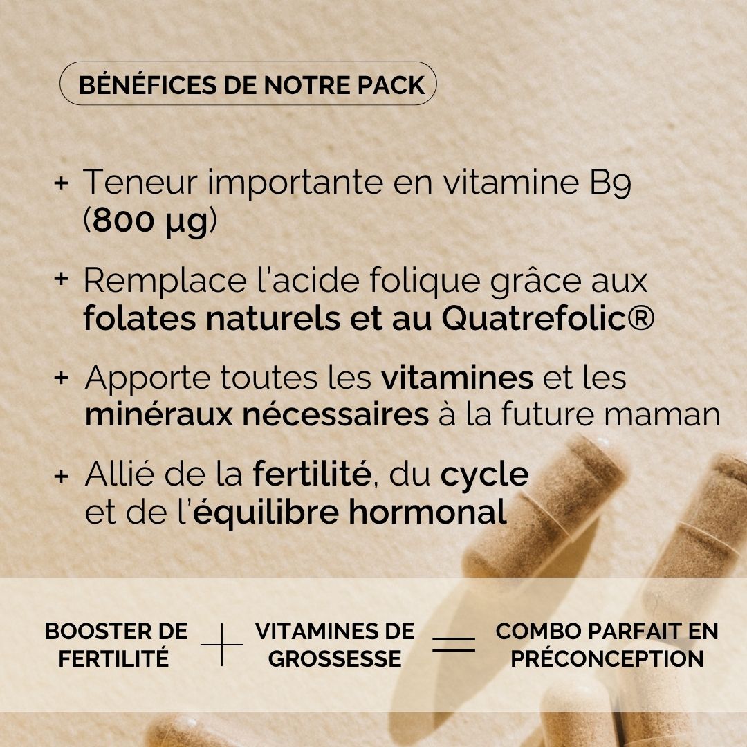 Pack Conception : Fertilité et énergie