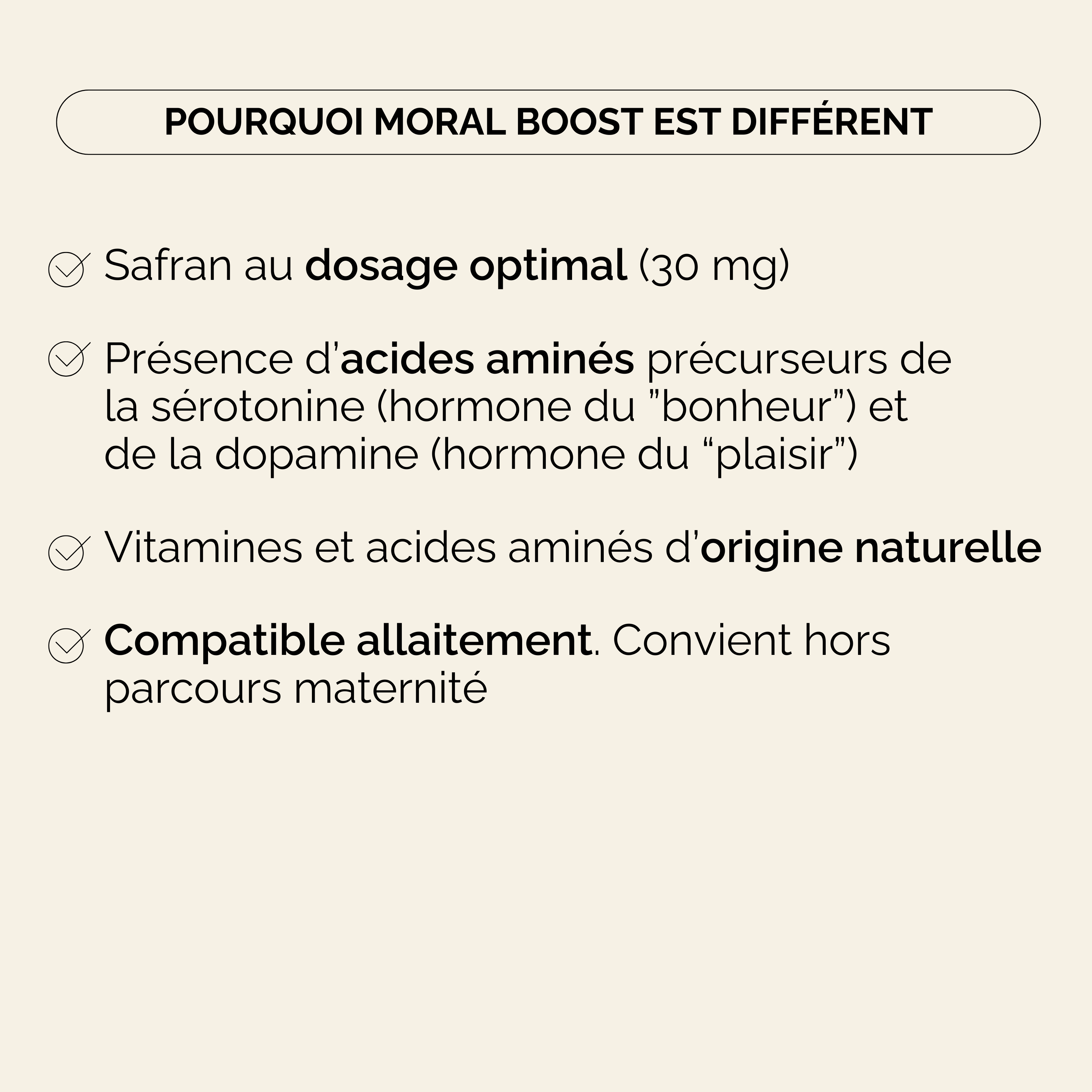Pourquoi Moral Boost est différent