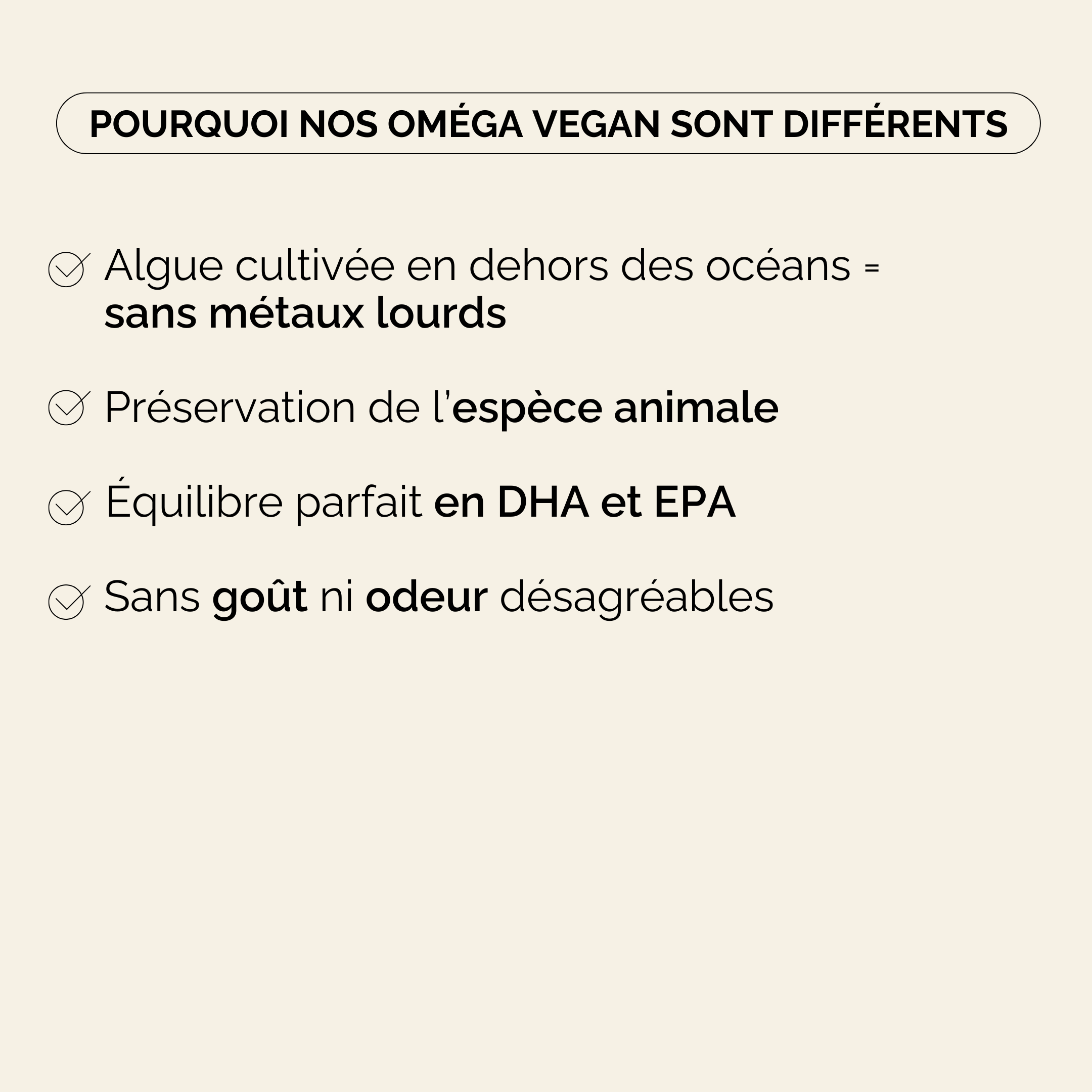 Oméga 3 Vegan