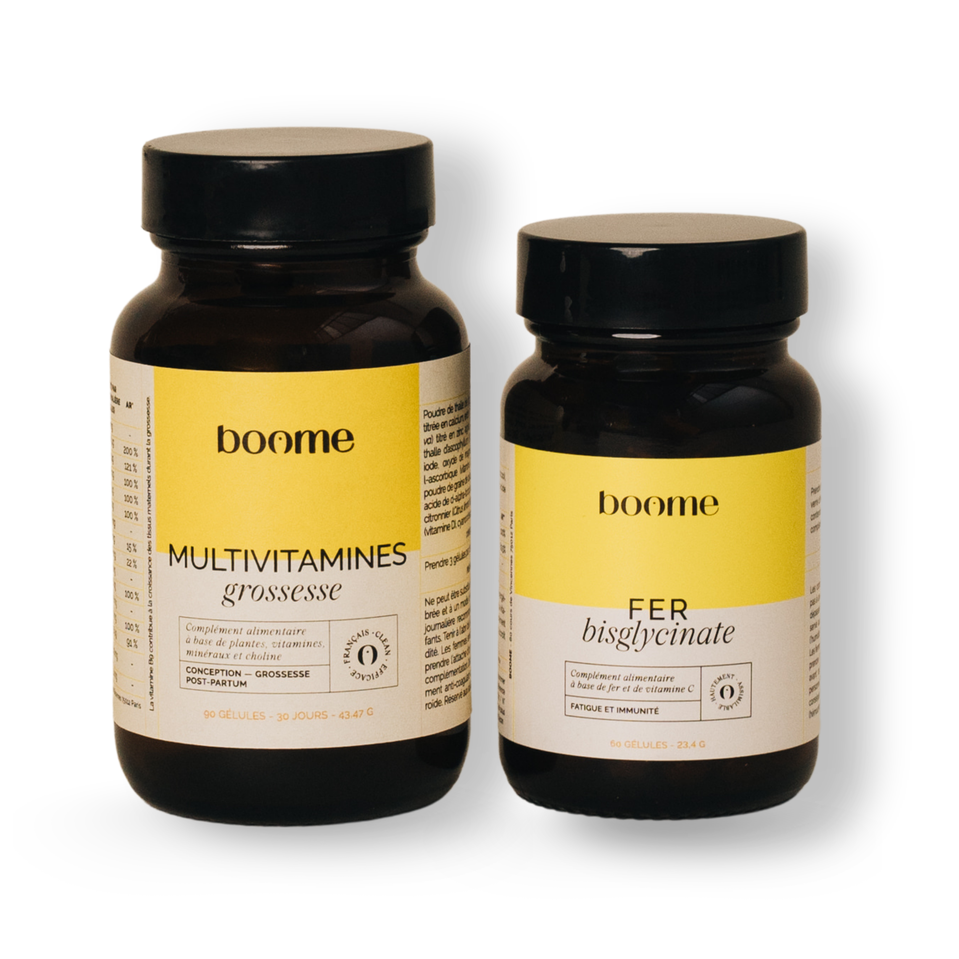 Duo Multivitamines Grossesse + Fer