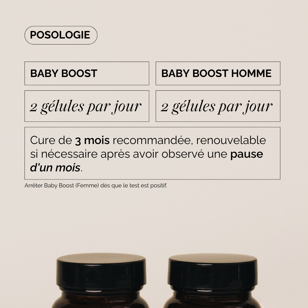 Baby Boost Duo Pack: Male and Female Fertility
