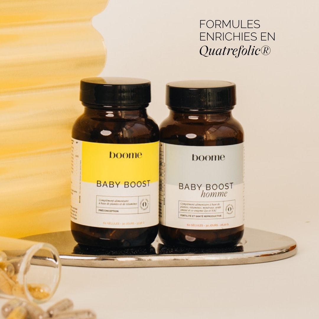 Pack Baby Boost Duo : Fertilité homme et femme