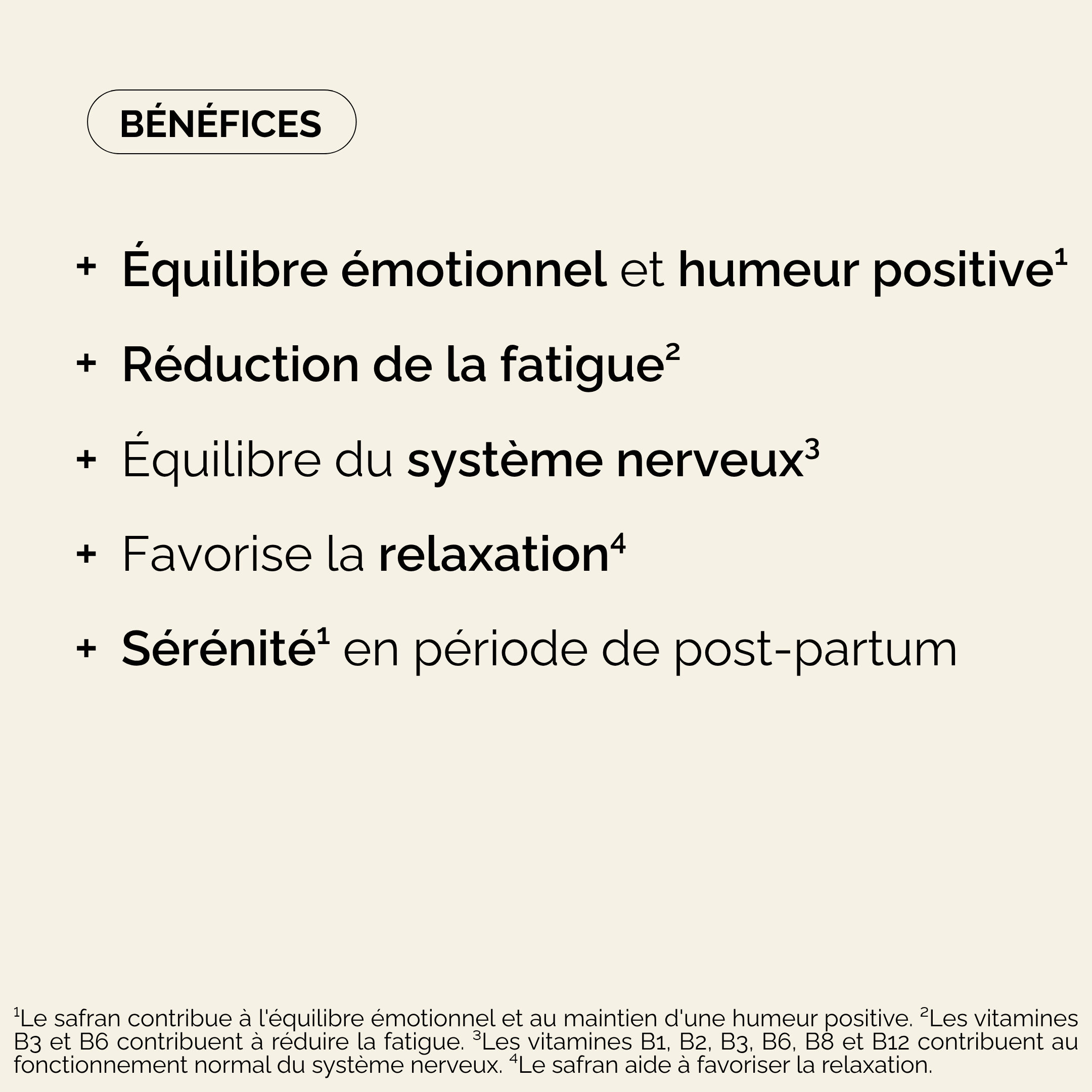 Bénéfices Moral Boost