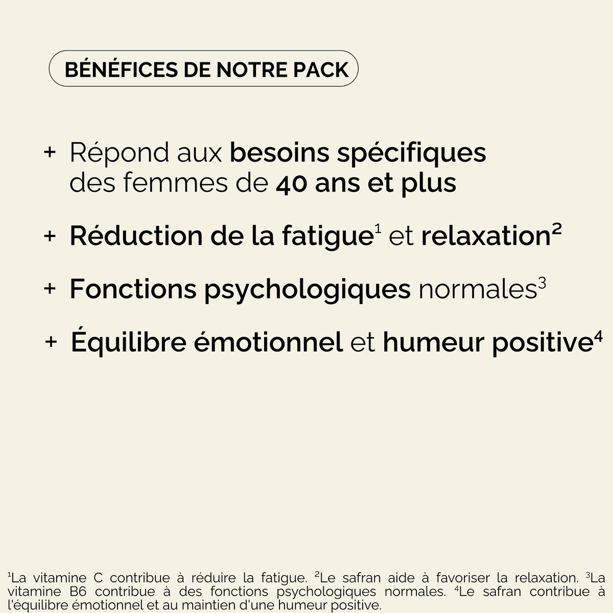 Multivitamines Perimenopause