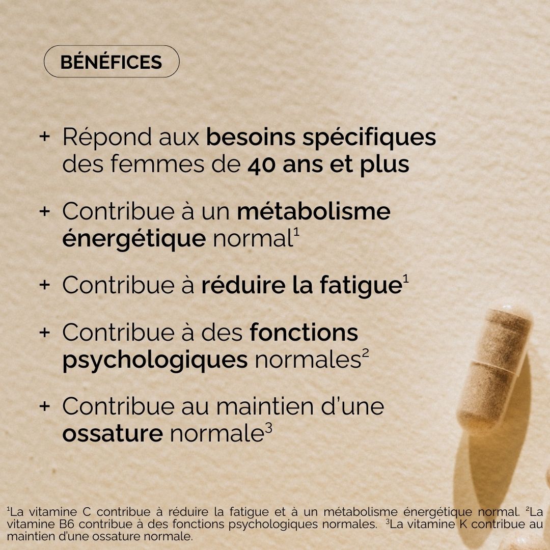 Multivitamines Périménopause