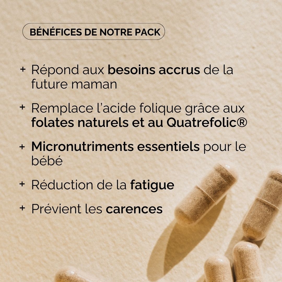 Duo Multivitamines Grossesse + Fer