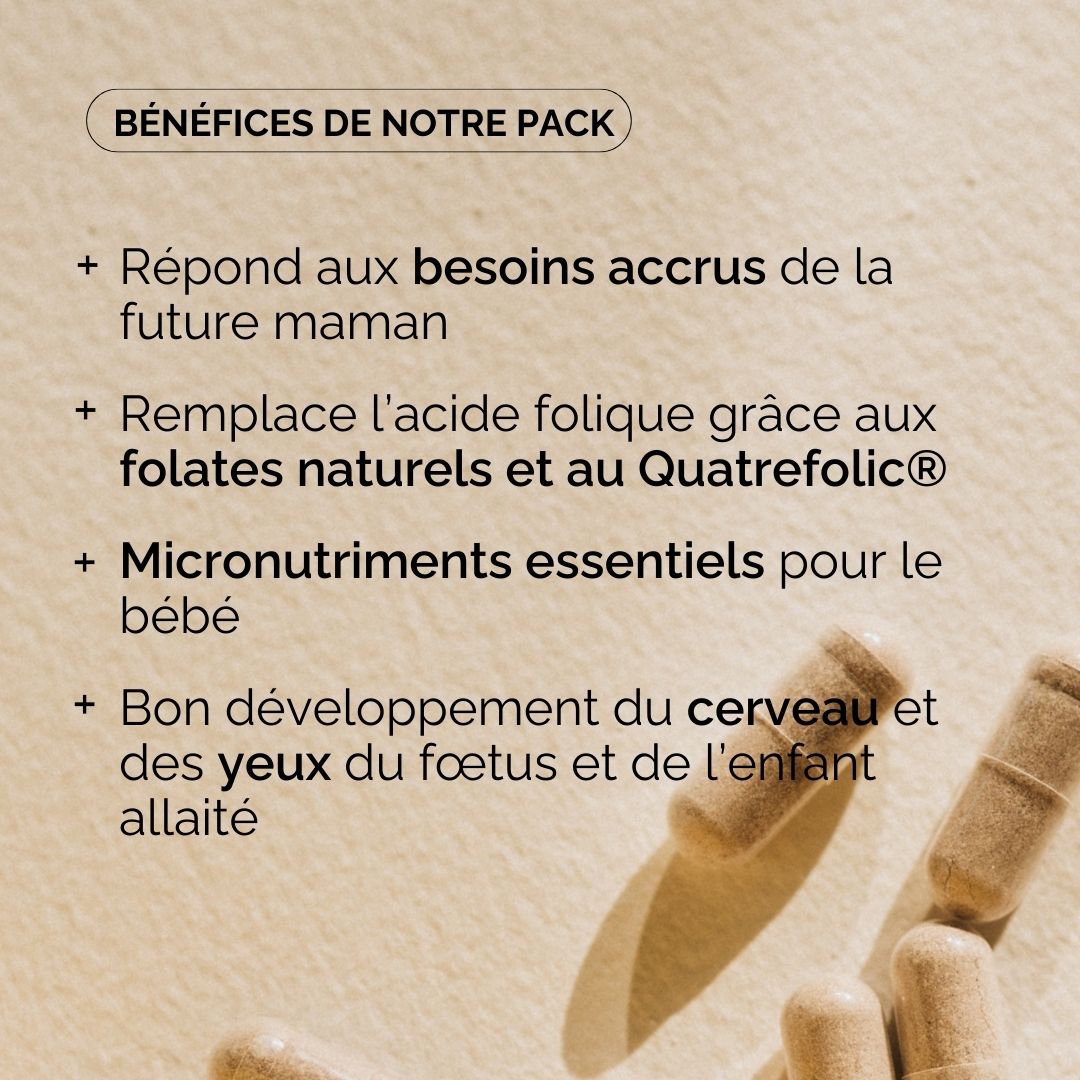 Duo Multivitamines Grossesse + Oméga 3