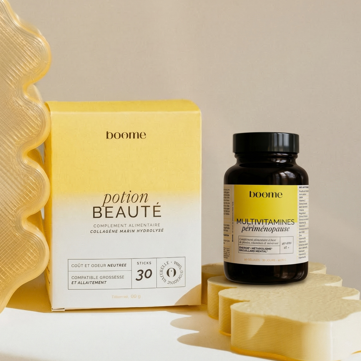 Les essentiels Périménopause : Énergie & beauté de la peau