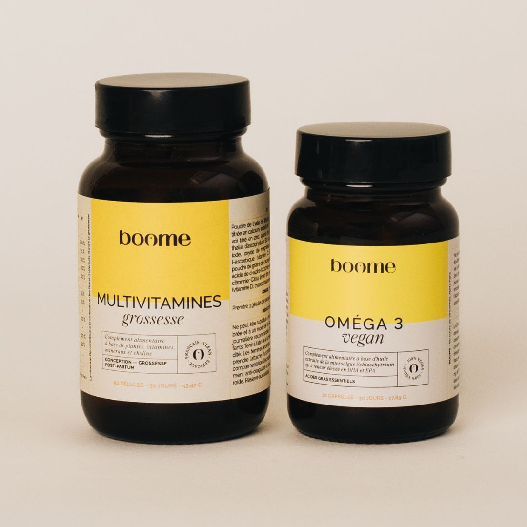 Duo Multivitamines Grossesse + Oméga 3